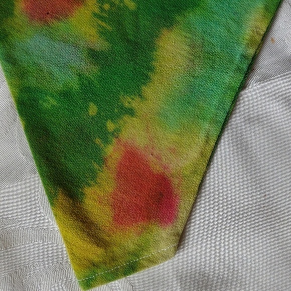 Tie Dyed Dog Scarf - Set of 6 - Picture 7 of 10